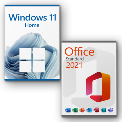 Microsoft Windows 11 Home + Microsoft Office 2021 Standard
