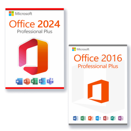 Microsoft Office 2024 Pro Plus + Microsoft Office 2016 Pro Plus license for 3 devices