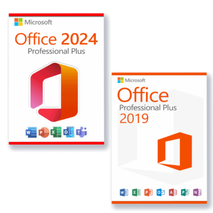 Microsoft Office 2024 Pro Plus + Microsoft Office 2019 Pro Plus license for 3 devices