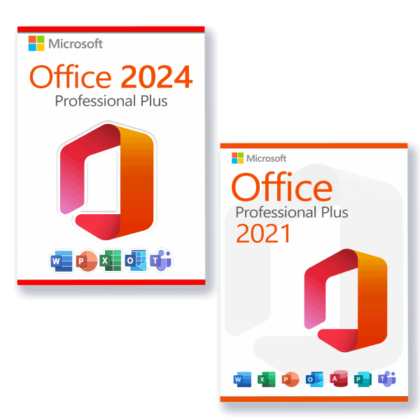 Microsoft Office 2024 Pro Plus + Microsoft Office 2021 Pro Plus license for 3 devices