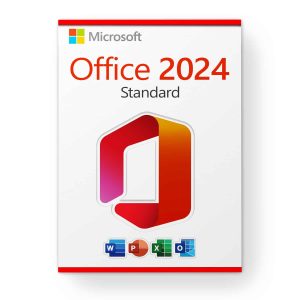 Microsoft Office 2024 Standard license for 3 devices