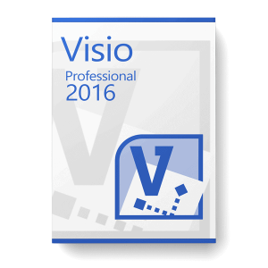 Microsoft Visio 2016 Professional Lizenz für 3 PC