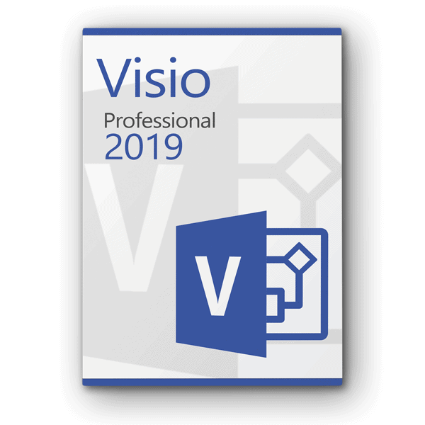 Microsoft Visio 2019 Professional Lizenz für 3 PC