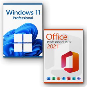 Microsoft Windows 11 Professional + Microsoft Office 2021 Professional Plus Lizenz für 3 PC